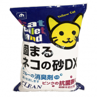 日本莎美特膨潤土貓砂大袋貓沙結團沙美特10L約15斤7.5kg消臭