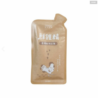 陪心食補｜鮮三精湯包(犬貓通用)台灣紅羽土雞45ml/單包裝